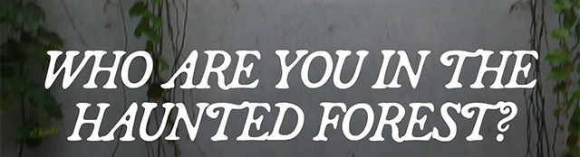 Who Are You In The Haunted Forest?