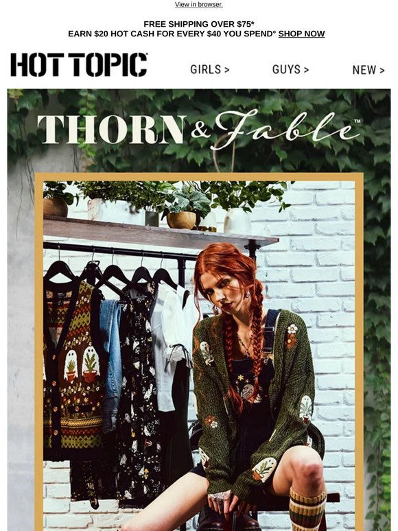 Ghosts are blooming in the latest Thorn & Fable pieces 👻🌼