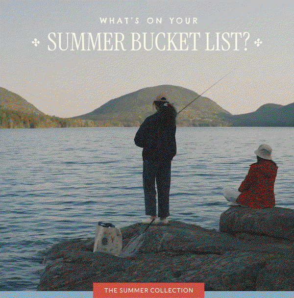 WHAT'S ON YOUR SUMMER BUCKET LIST? | THE SUMMER COLLECTION