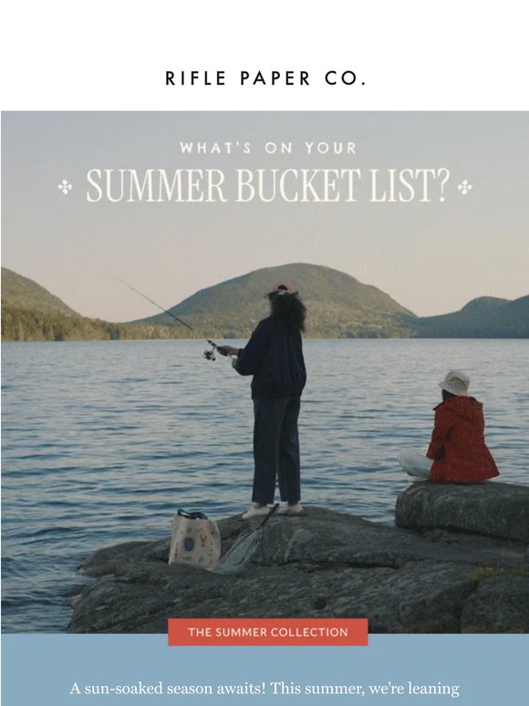 Our Summer Bucket List
