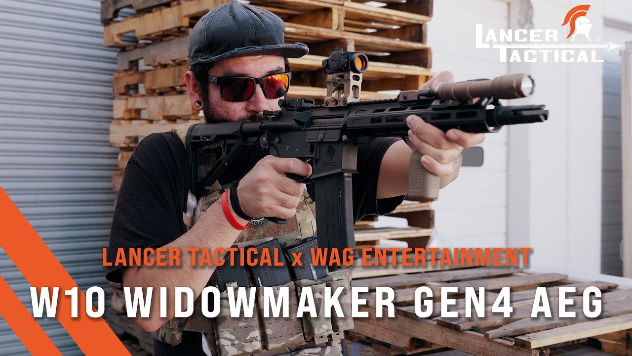 WAG Entertainment W10 Widowmaker Gen 4 Airsoft Gun