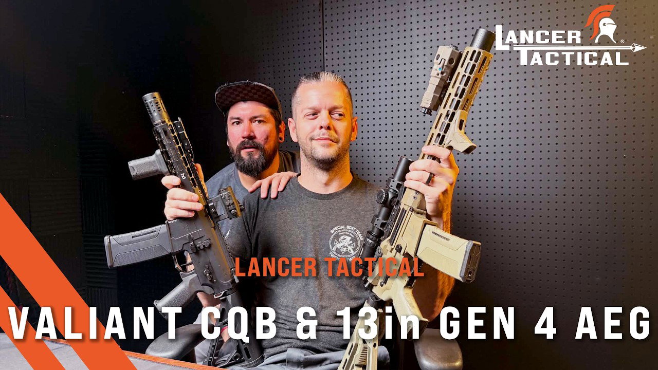 Two Missions. One Platform. The New ‪@ValiantAirsoft‬ Edition Gen 4 AEG Series | Lancer Tactical