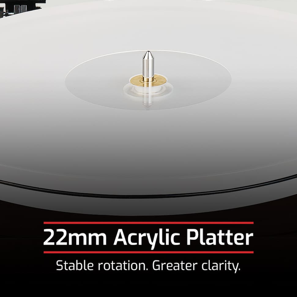 RT87 acrylic platter