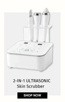2-in-1 Ultrasonic Skin Scrubber