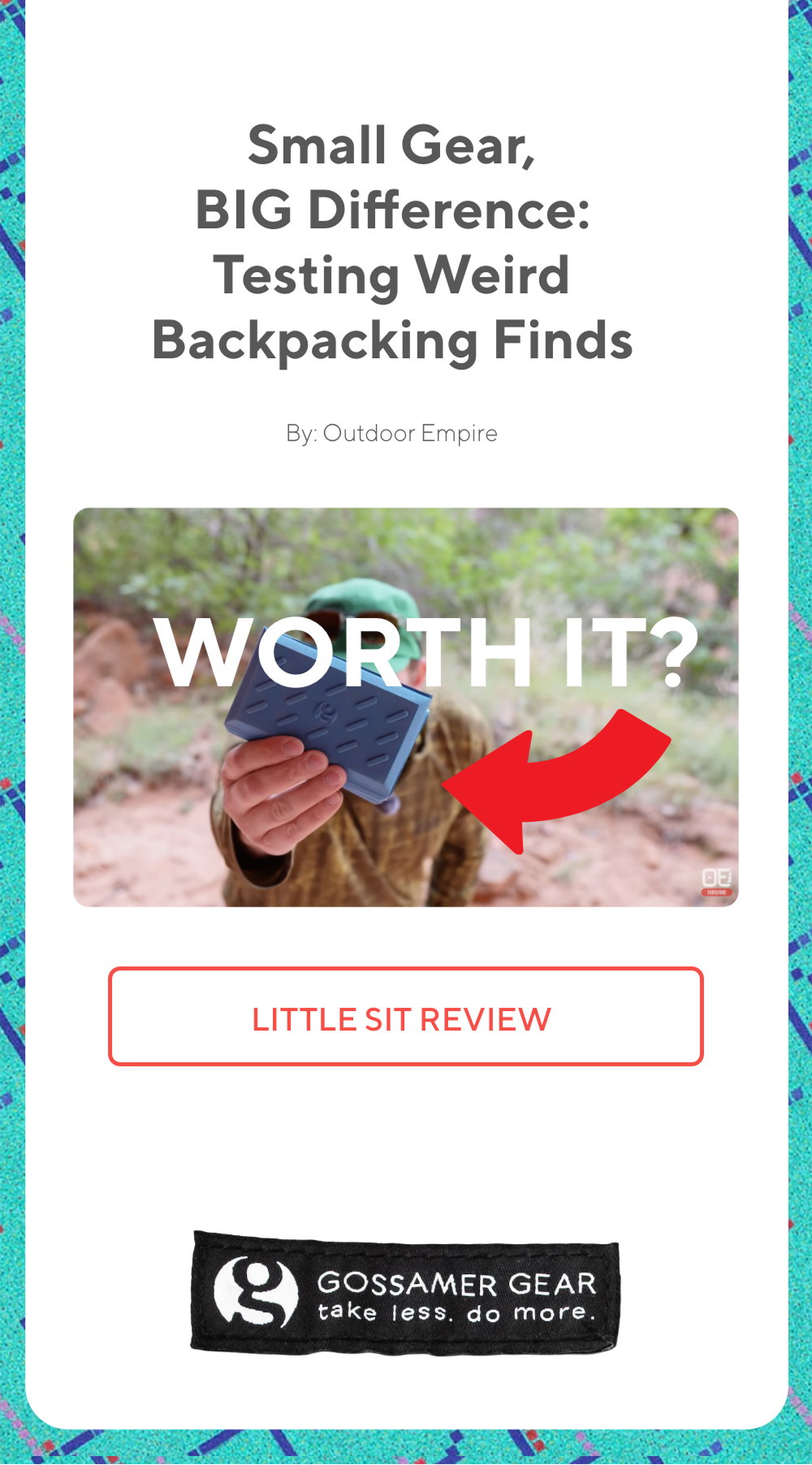 Little Sit Pad Review