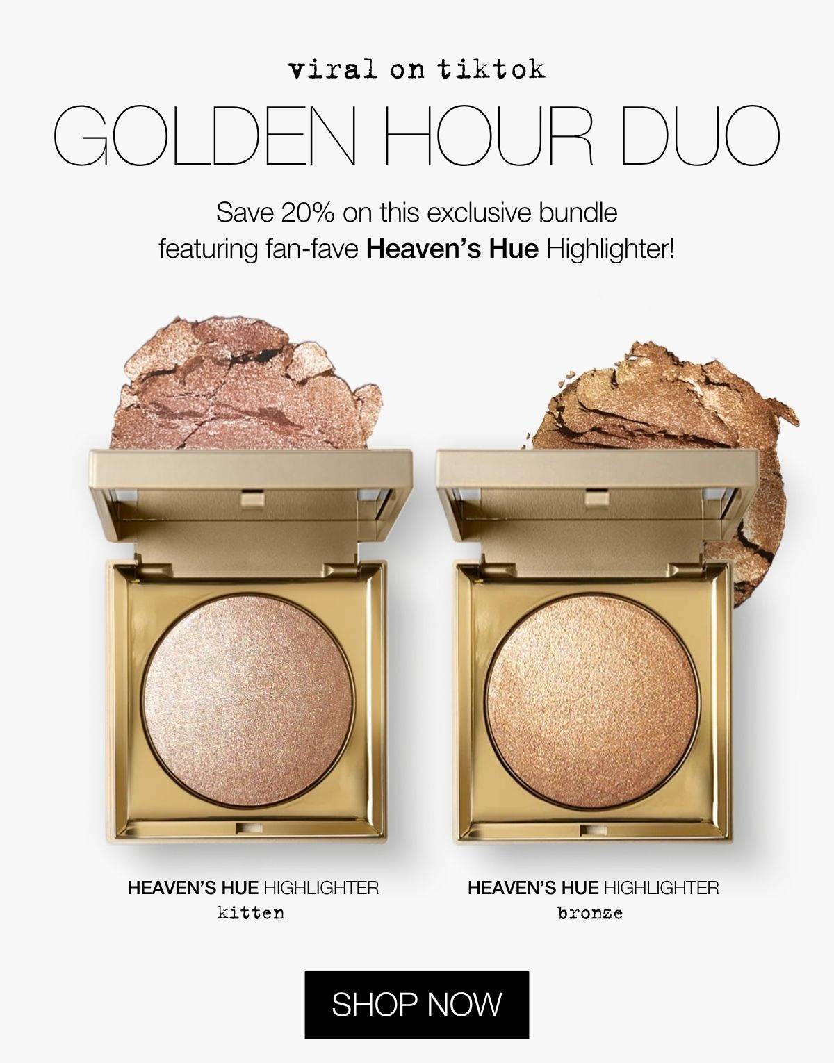 Golden Hour Highlighter Duo | Shop now