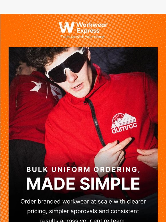 Bulk Uniform Orders Made Simple