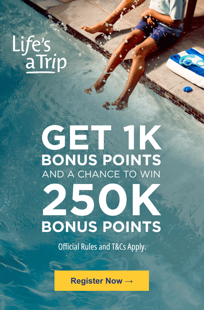 Get 1k Bonus Points and a Chance to Win 250k Bonus Points