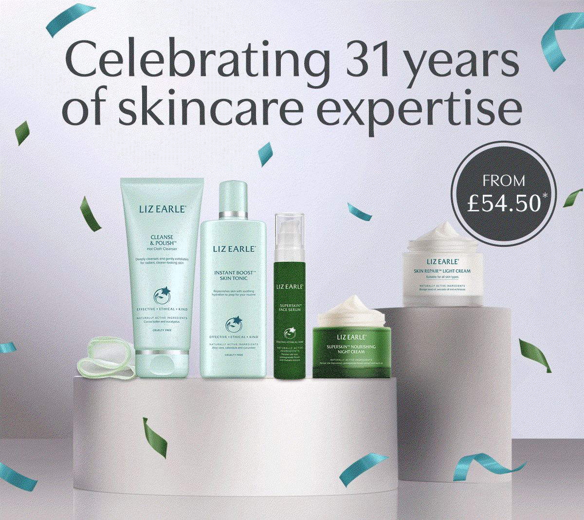 Celebrating 31 years  of skincare expertise