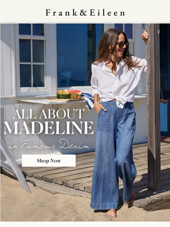 The easiest pull-on denim pant