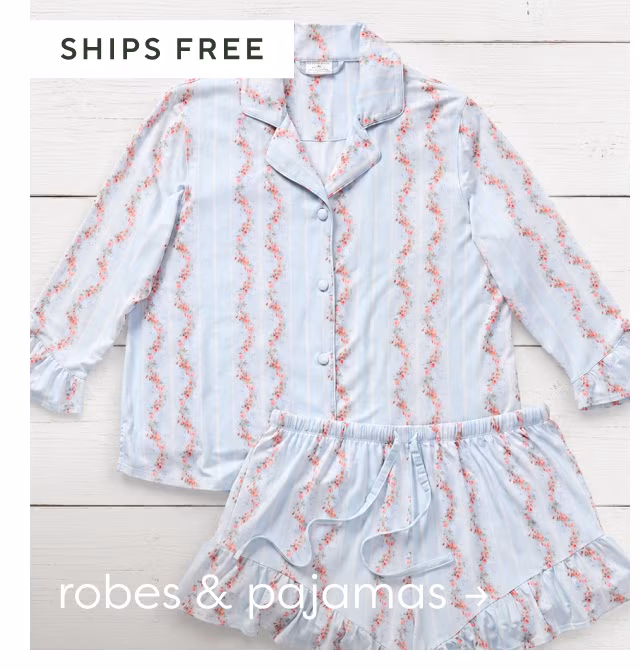 robes and pajamas