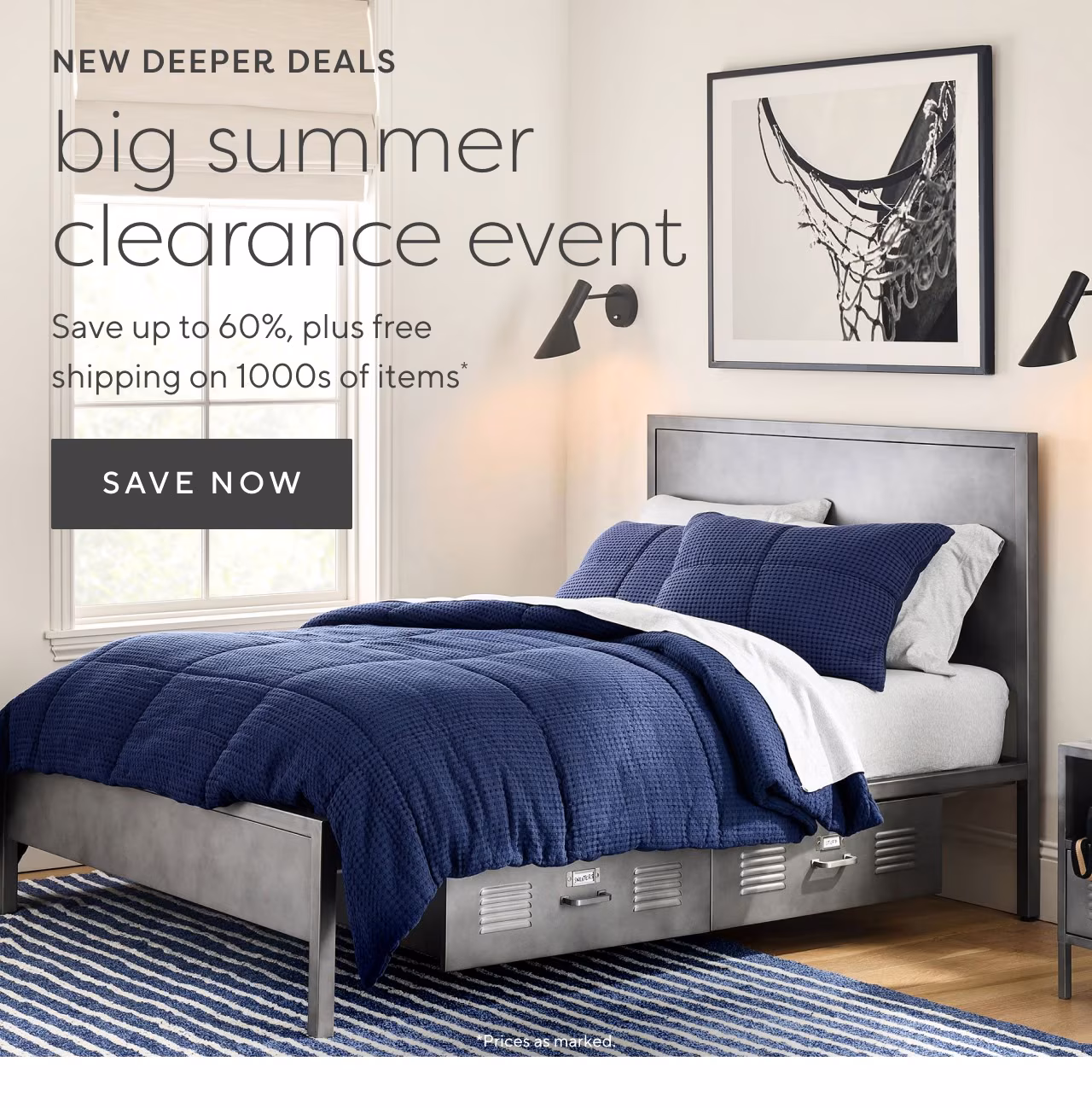 Big summer clearance event