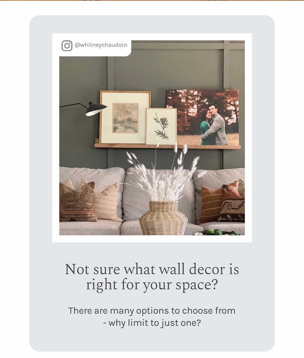 Not sure what wall decor is right for your space?