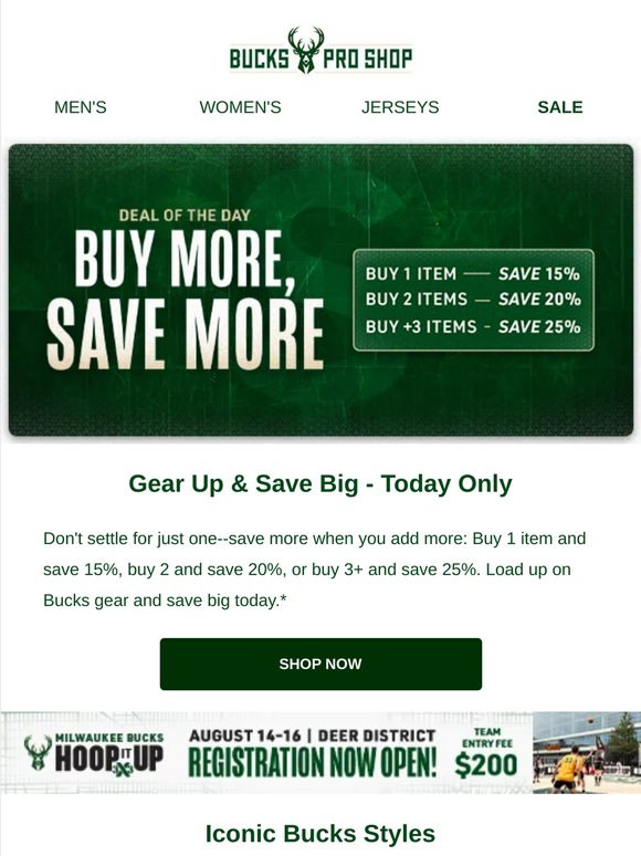 Deal Of The Day: Buy More, Save More