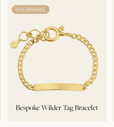 Bespoke Wilder Tag Bracelet