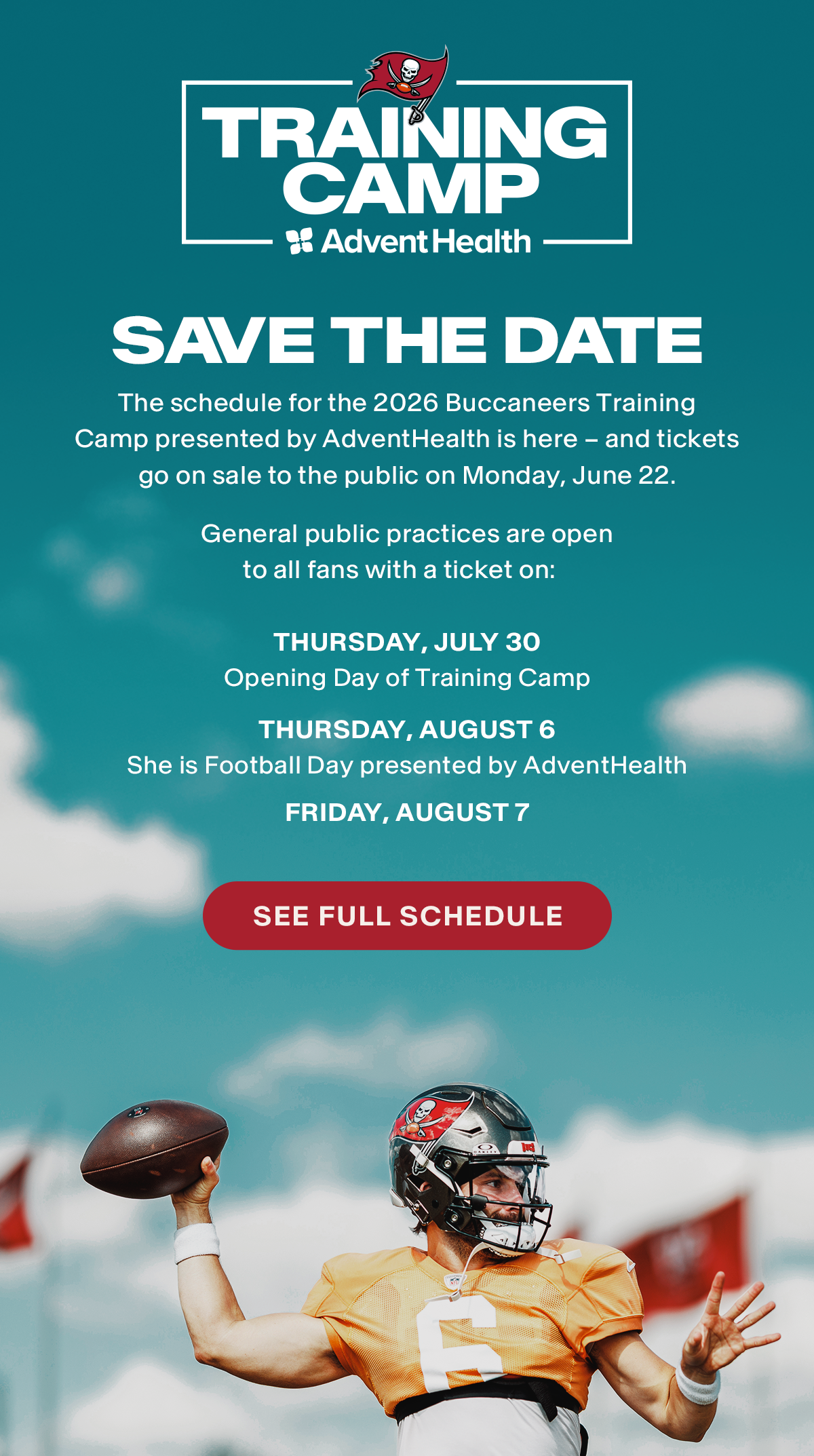 SEE FULL SCHEDULE