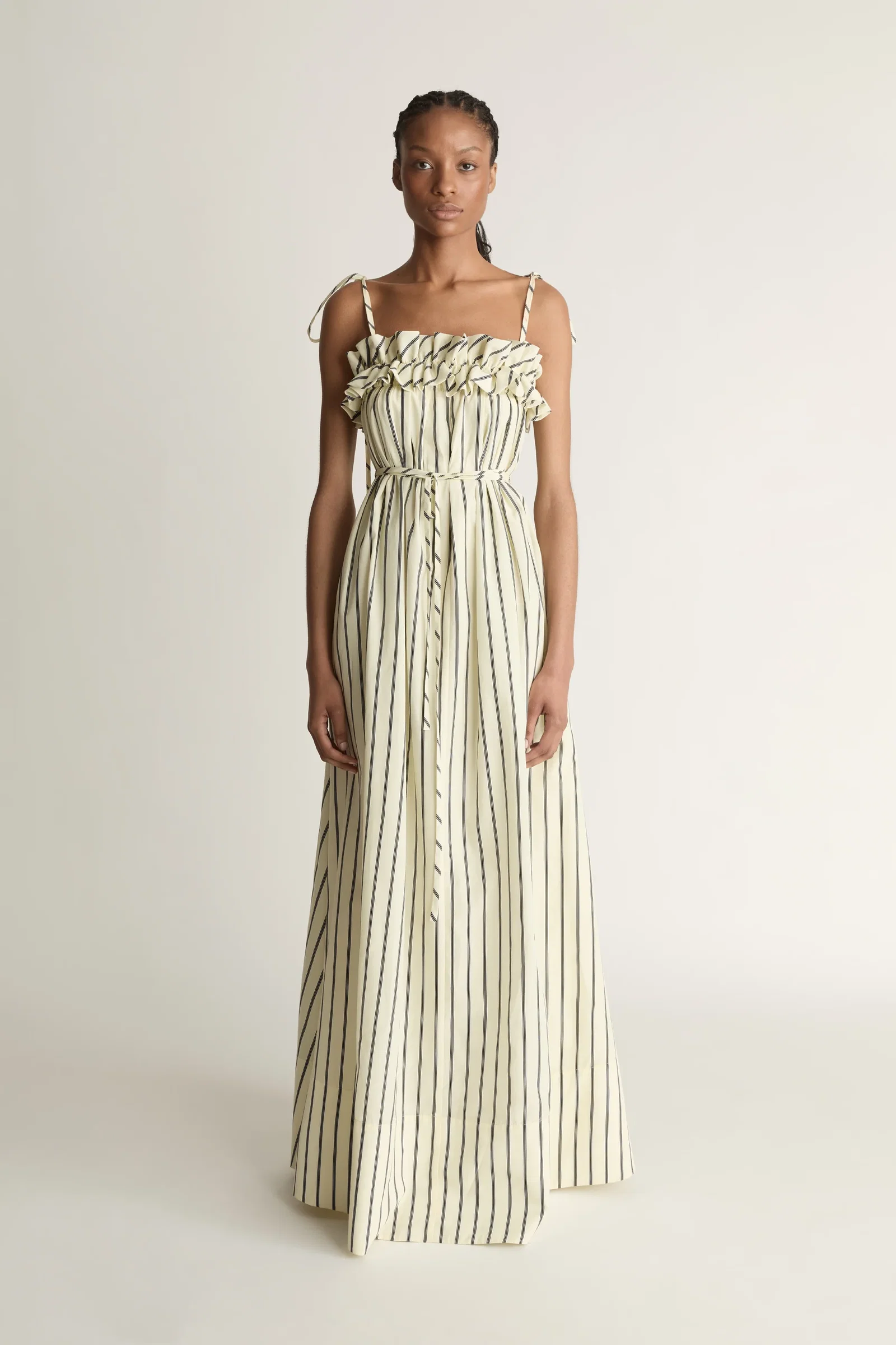 Image of Ava Silk Cotton Dress
