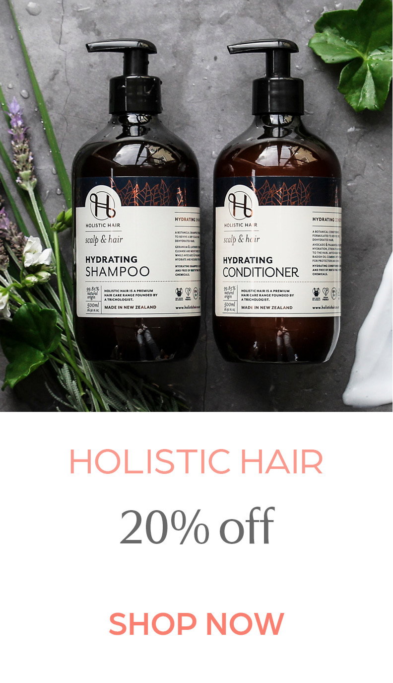 Save 20% off Holistic Hair