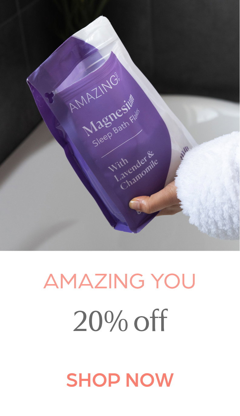 Save 20% off Amazing You