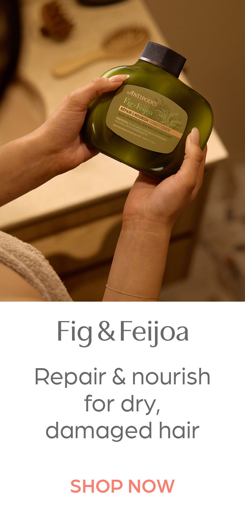 Shop Antipodes Fig + Feijoa Repair & Nourish Shampoo