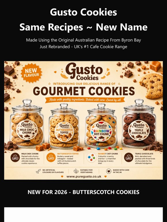 UK's Favourite Cafe Cookies Have A New Flavour
