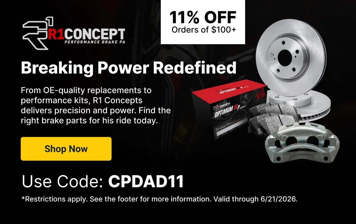R1 Concept | 11% OFF Orders of $100+