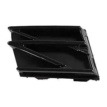 Replacement Front, Driver Side Tow Eye Cover, Painted Gray