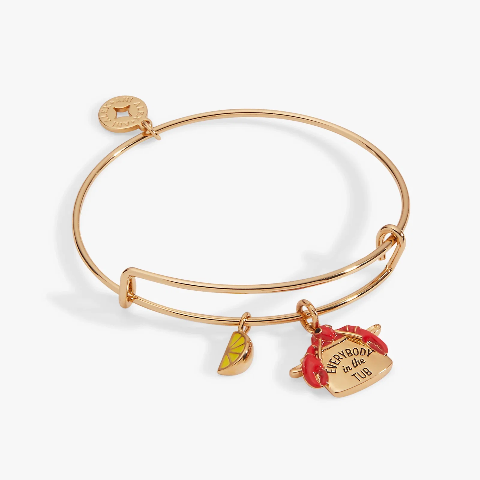 Image of Lobster Boil 'Everybody In The Tub' Charm Bangle