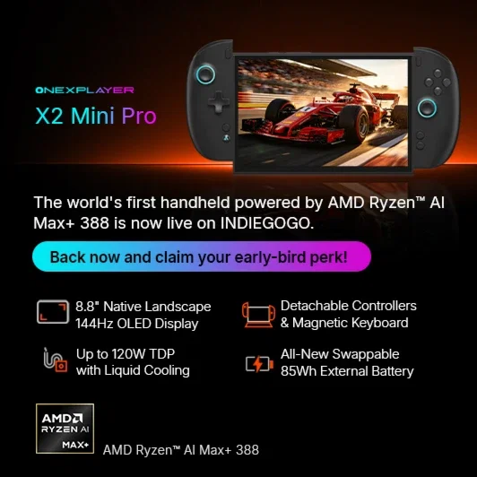 OneXPlayer X2 Mini Pro:The Ultimate 3-in-1 OLED Gaming Handheld