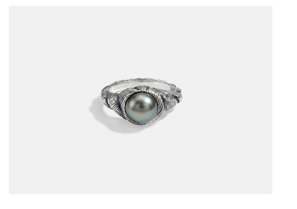 Adorned Pearl Ring