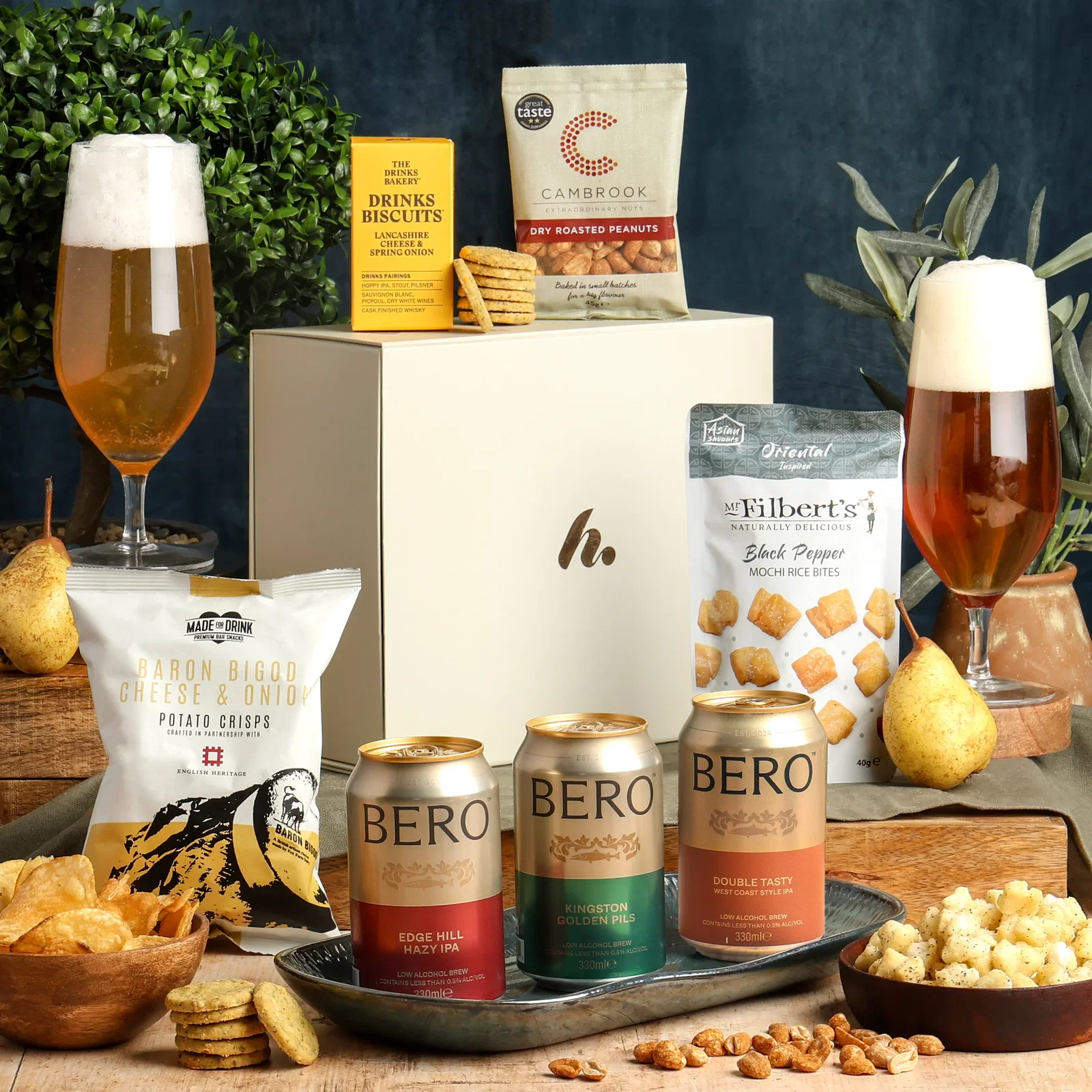 Image of Non Alcoholic Beer & Snacks Hamper