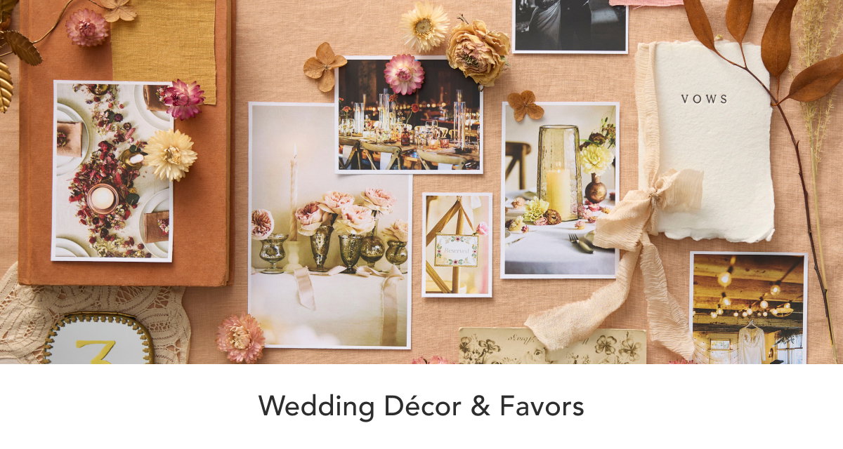 Wedding Décor & Favors