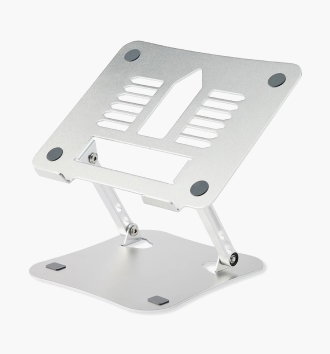 Aluminium laptop stand