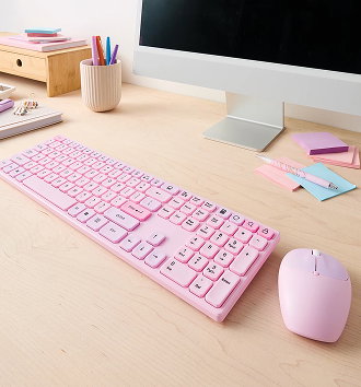 Wireless keyboard and mouse