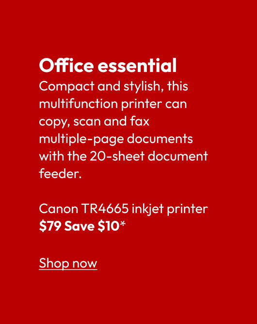Canon TR4665 inkjet printer