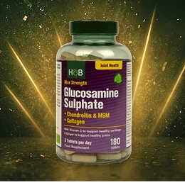 Holland & Barrett Max Strength Glucosamine & Chondroitin 180 Tablets