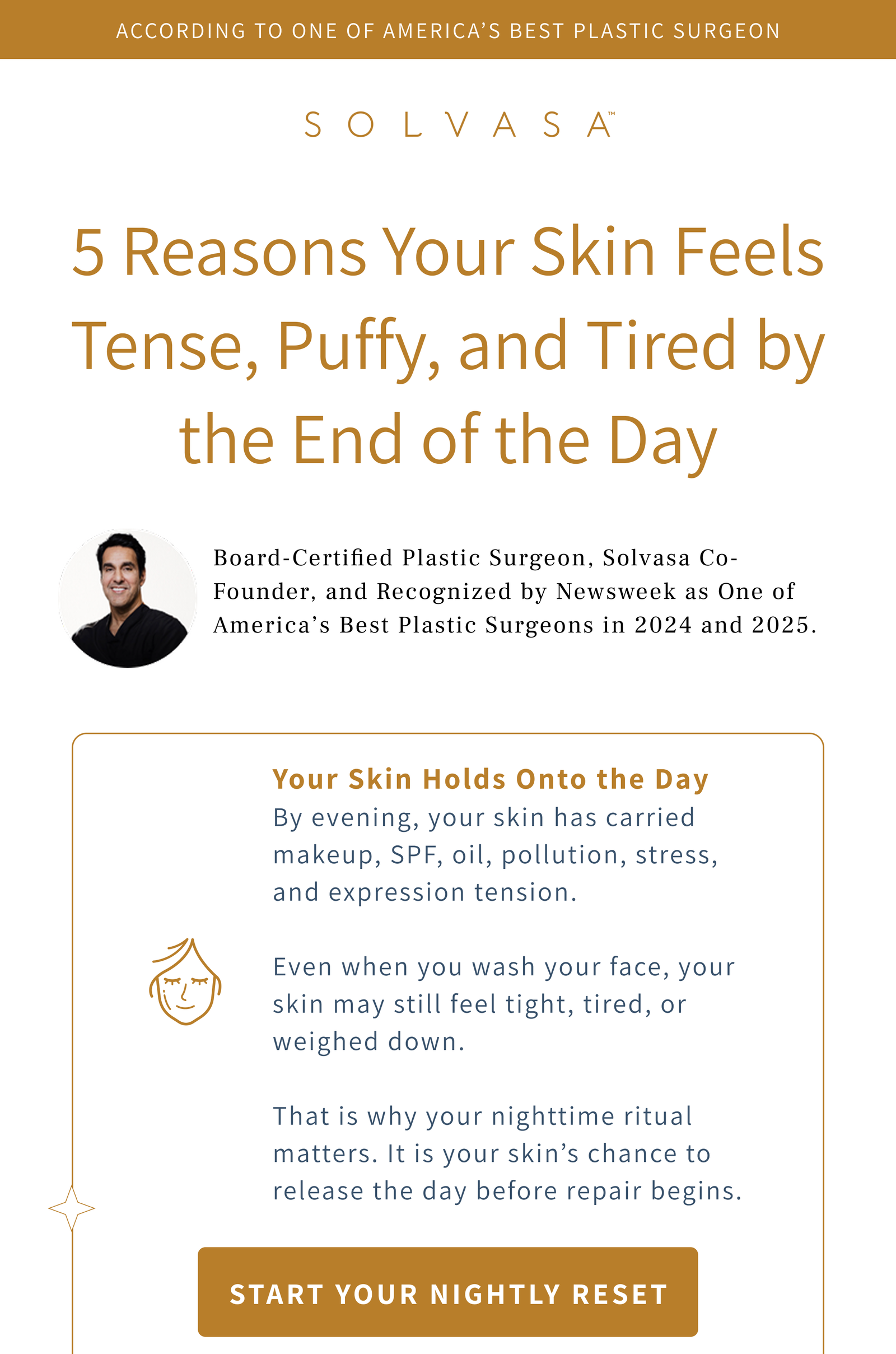 Time Reset and Restore your skin. 