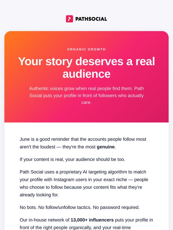 Grow the audience your content deserves