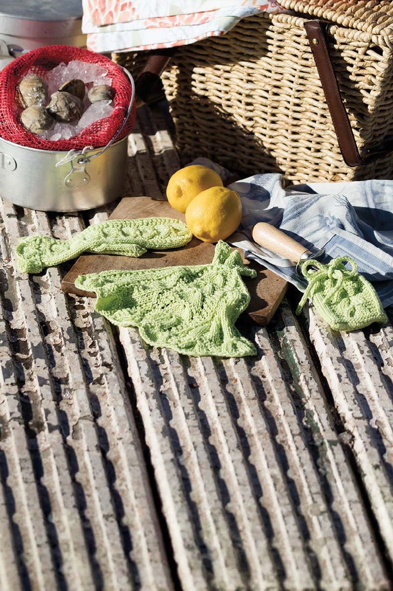 Mediterranean Scrub Set knitting pattern