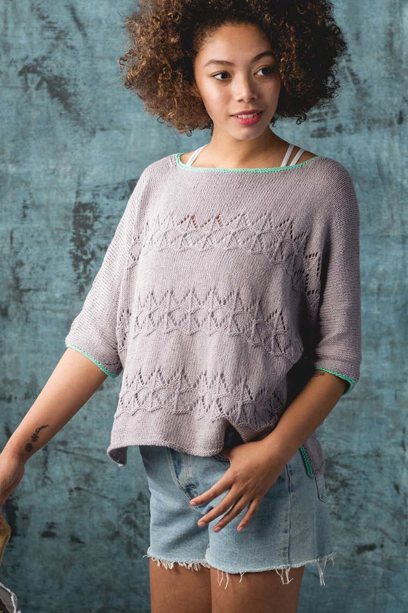 East Beach Tee knitting pattern
