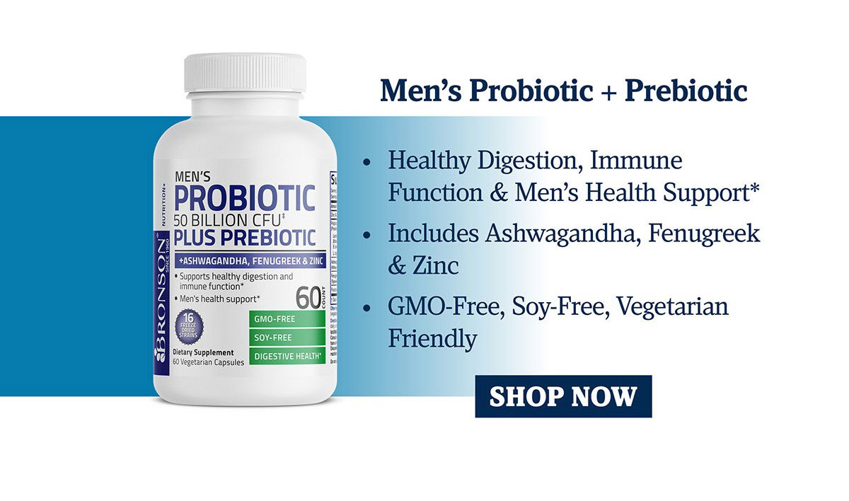 Shop Men's Probiotic + Prebiotic