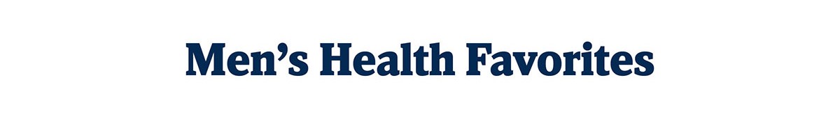Men's Health Favorites