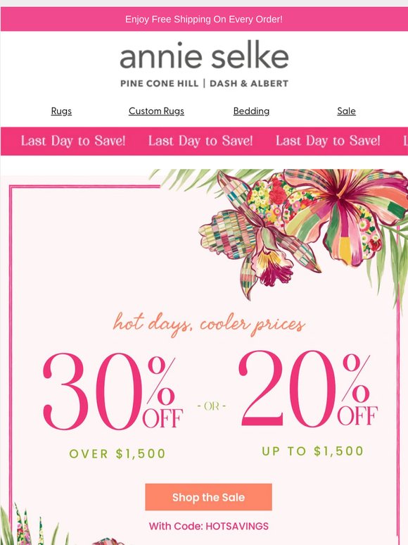 Final Hours: Tiered Savings Ending Soon