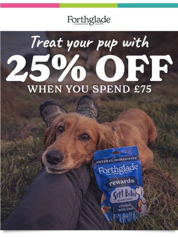 Ends Tonight: 25% Off £75 Spend 🚨