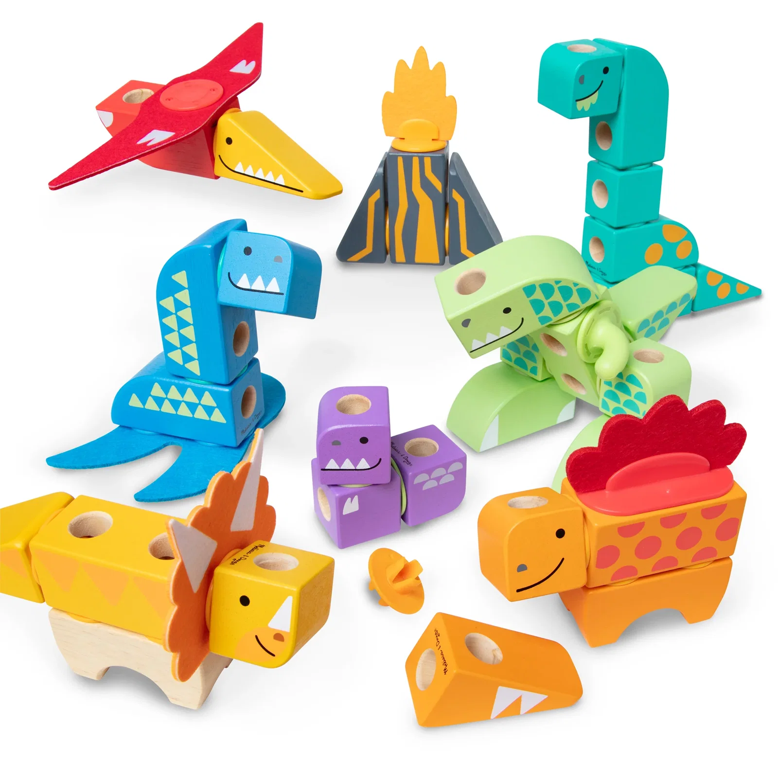Image of Blockables™ Dinosaur Play Set