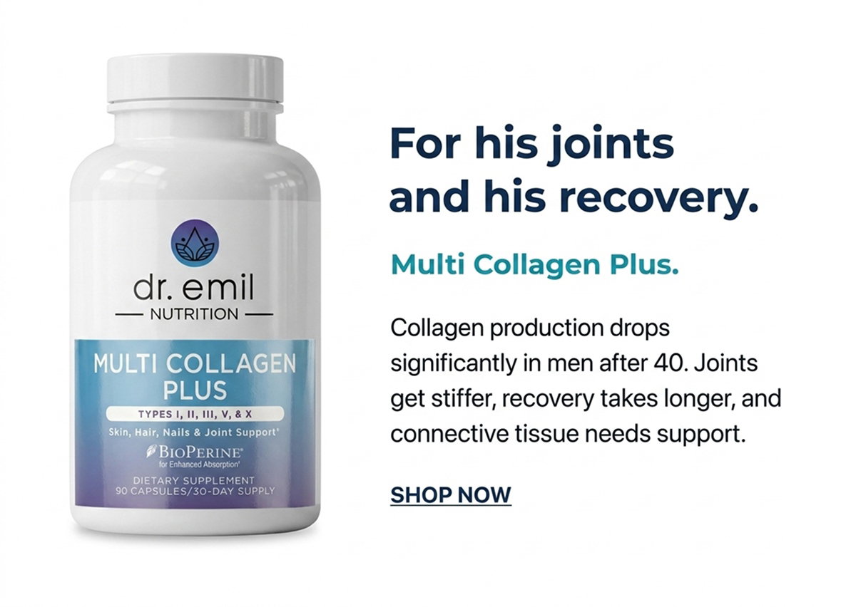 Multi Collagen Plus - For his joints and his recovery. SHOP NOW