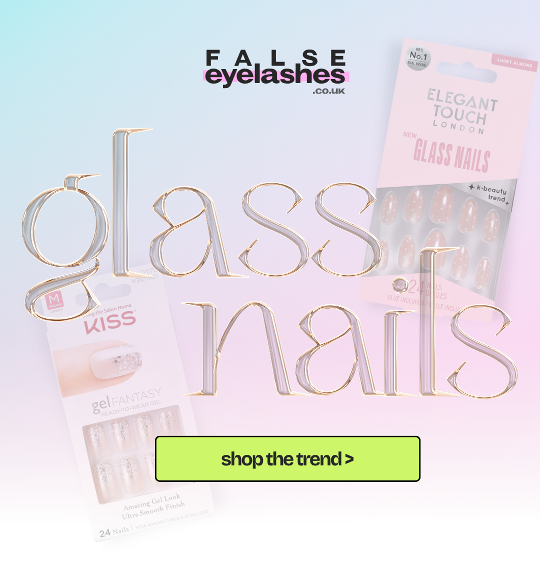 falseeyelashes.co.uk glass nail shop the trend >