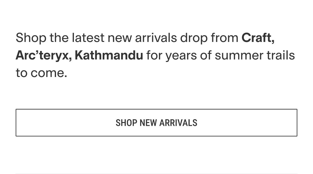 New arrivals