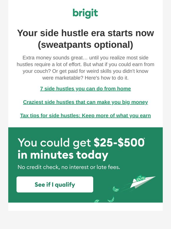 Looking for a new side hustle?