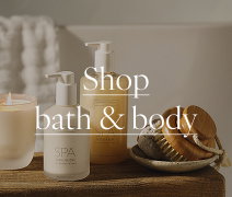 Bath & body footer